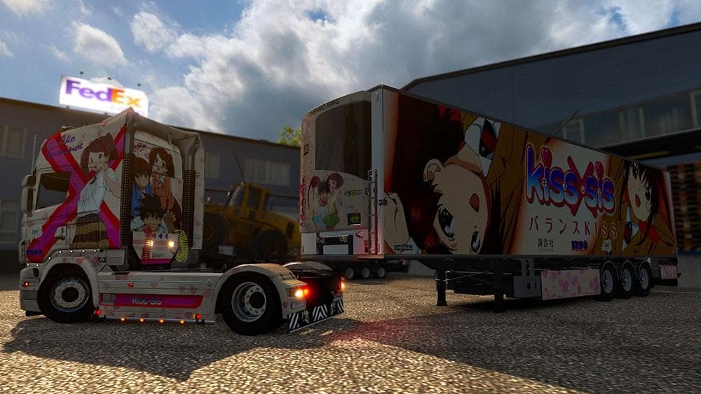 KISS X SIS COMBO PACK – Skins mod for Euro Truck Simulator 2