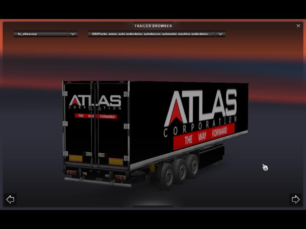SCANIA RJL ATLAS CORPORATION – skins screenshot 2