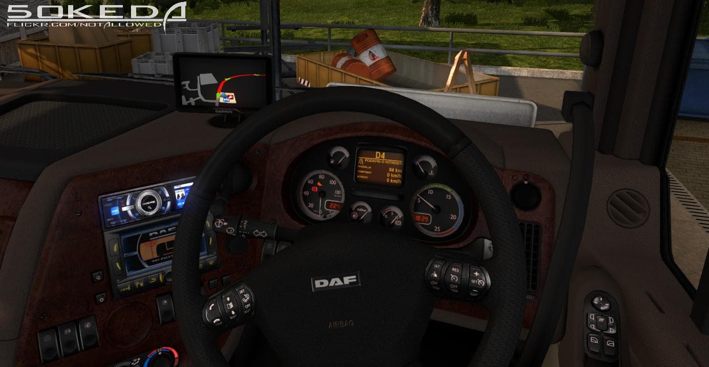 THE DAF XF by 50k v3 – Parts mod for Euro Truck Simulator 2