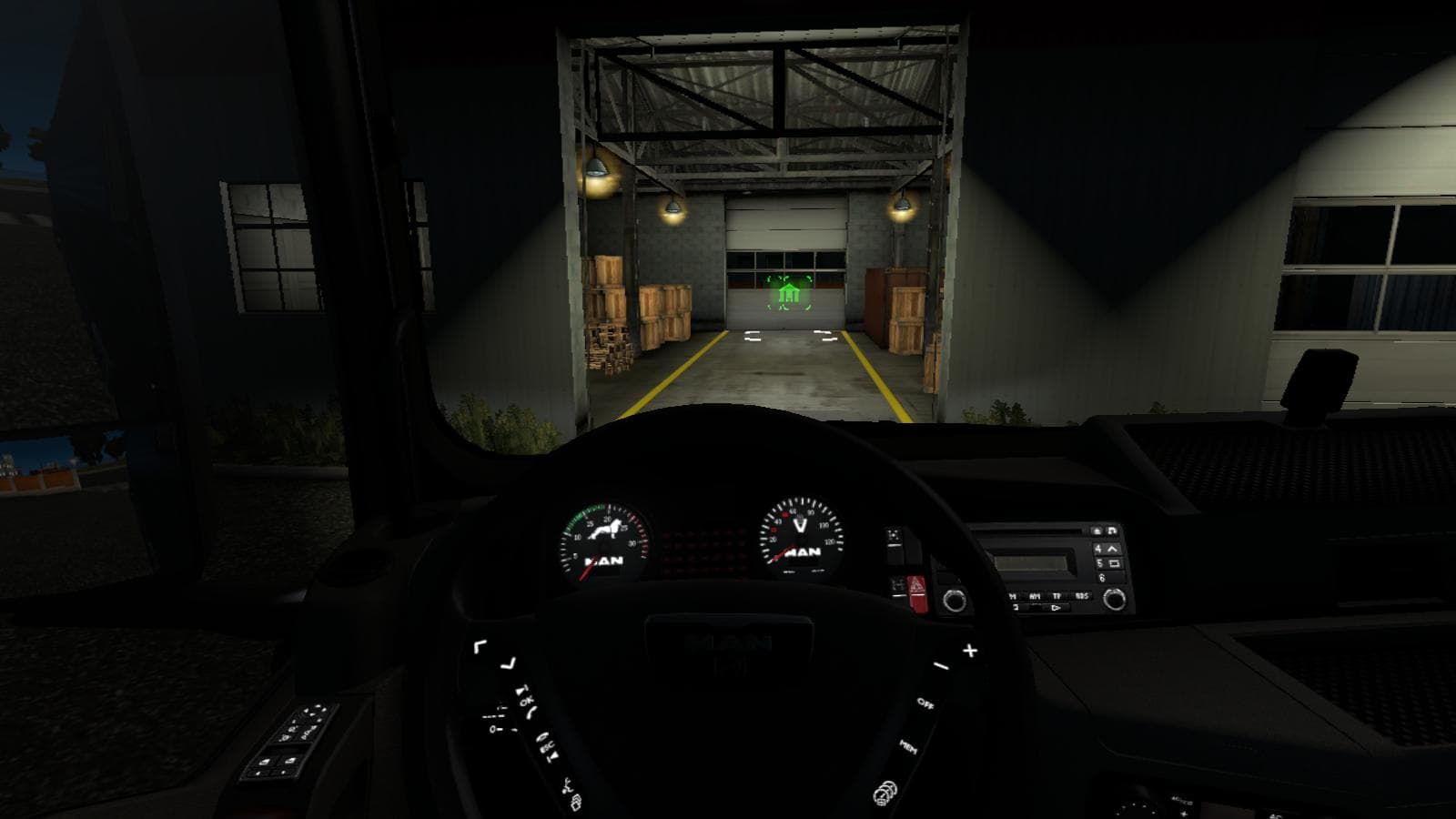 MAN LONELINE small updated interior – Other mod for Euro Truck Simulator 2