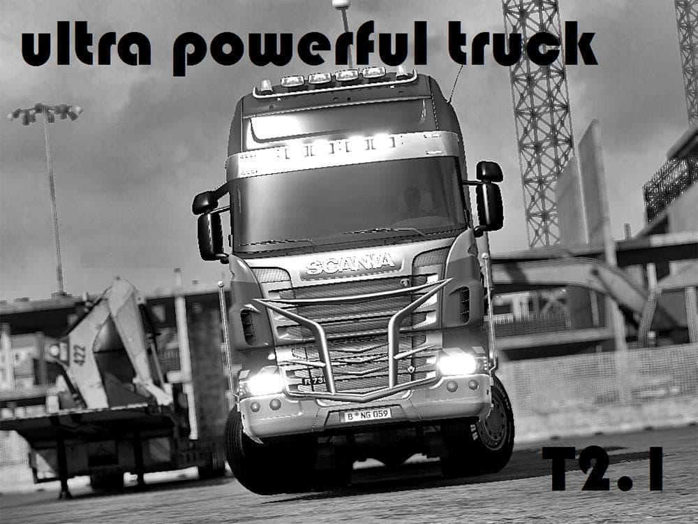 ULTRA POWERFUL TRUCK [T2.1] – Parts mod for Euro Truck Simulator 2