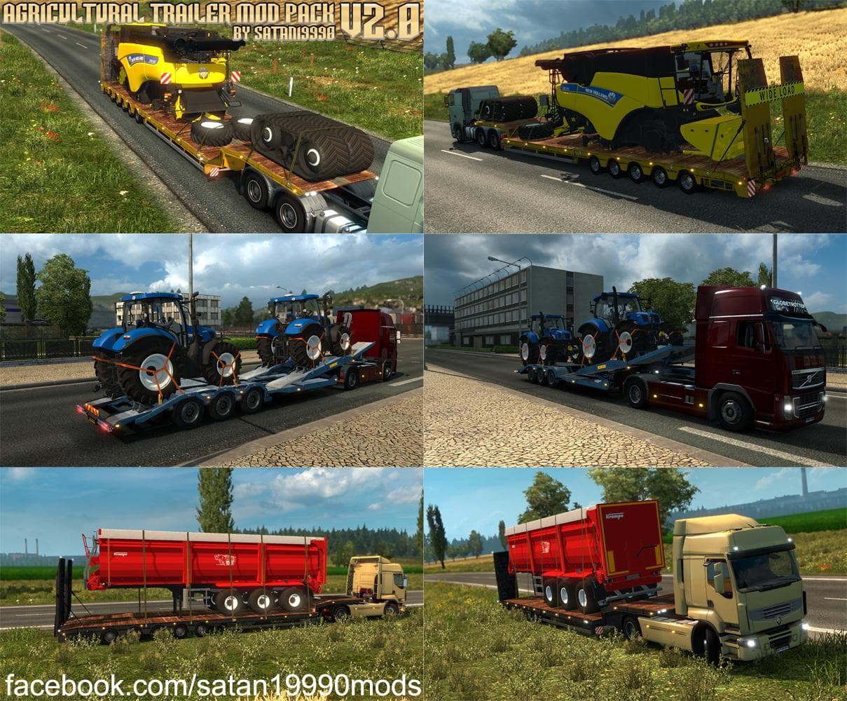 AGRICULTURAL TRAILER MOD PACK – trailers screenshot 2