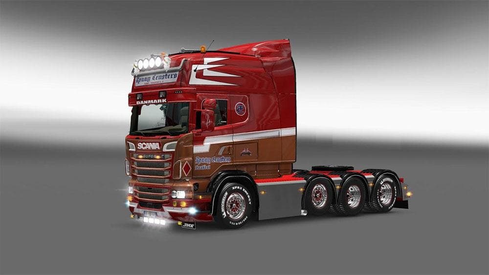 RONNY CEUSTERS SKIN FOR SCANIA RJL – skins screenshot 2