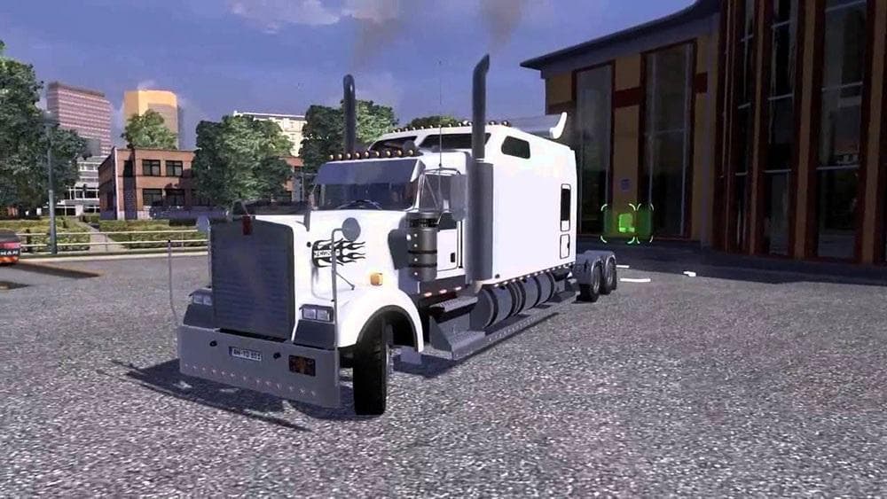 KENWOTH W900 LONG – Parts mod for Euro Truck Simulator 2