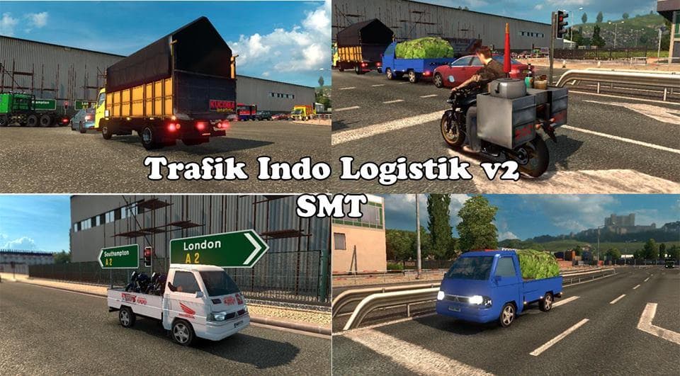 TRAFIK INDO LOGISTIK V2 SMT 2 – Other mod for Euro Truck Simulator 2