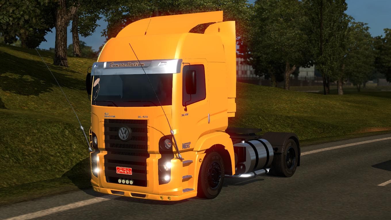 VOLKSWAGEN CONSTELLATION – Trucks mod for Euro Truck Simulator 2
