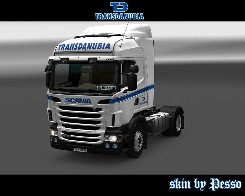 TRANSDANUBIA SCANIA HIGHLINE BY RJL – Skins mod for Euro Truck Simulator 2