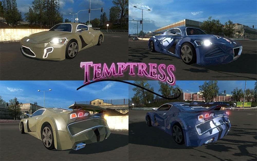 SAINTS ROW 3 TRAFFIC PACK V3 – Other mod for Euro Truck Simulator 2