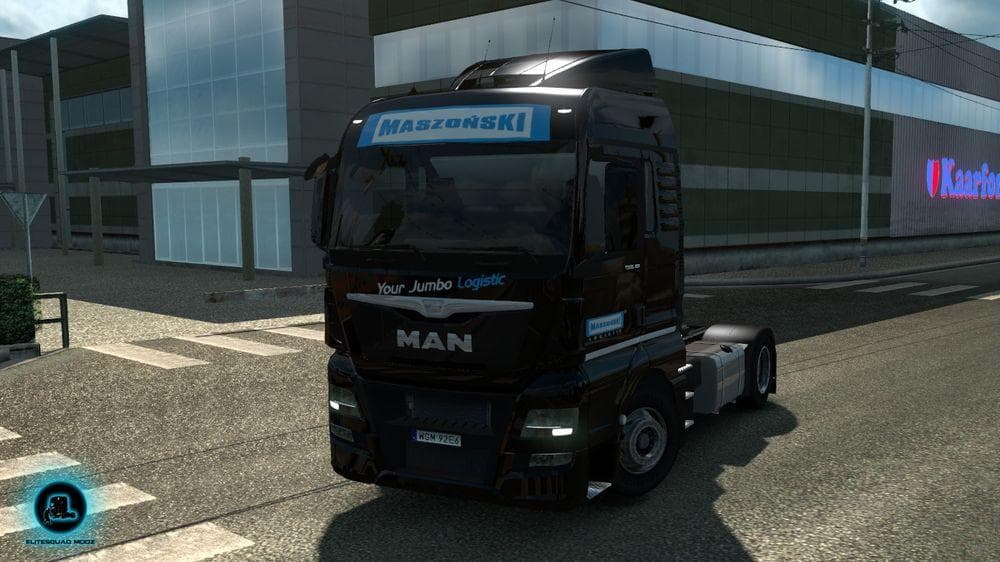 MASZONSKI TRANSPORT MAN TGX EURO 6 SKIN – Skins mod for Euro Truck Simulator 2