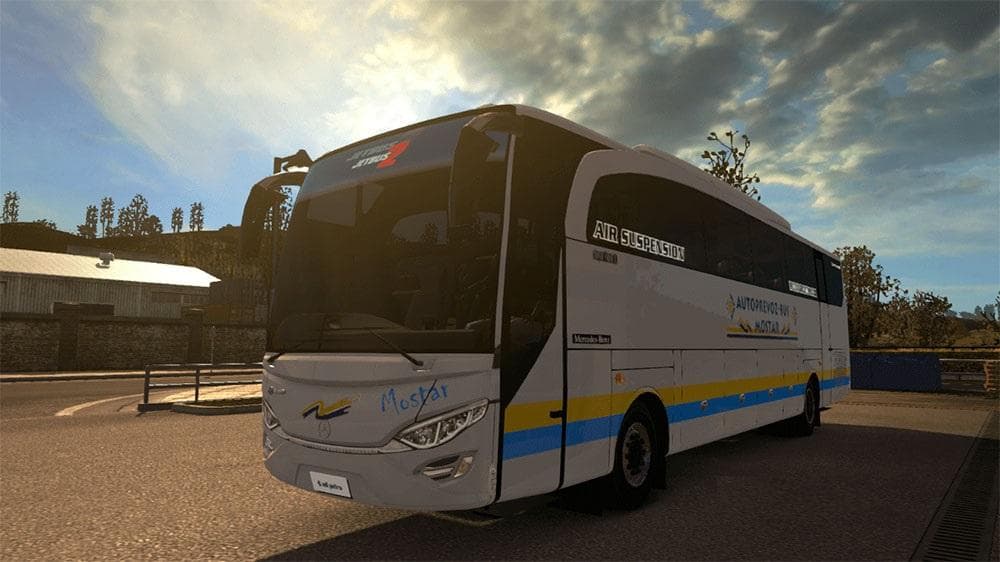 AUTOPREVOZ BUS MOSTAR SKIN V1 – Skins mod for Euro Truck Simulator 2