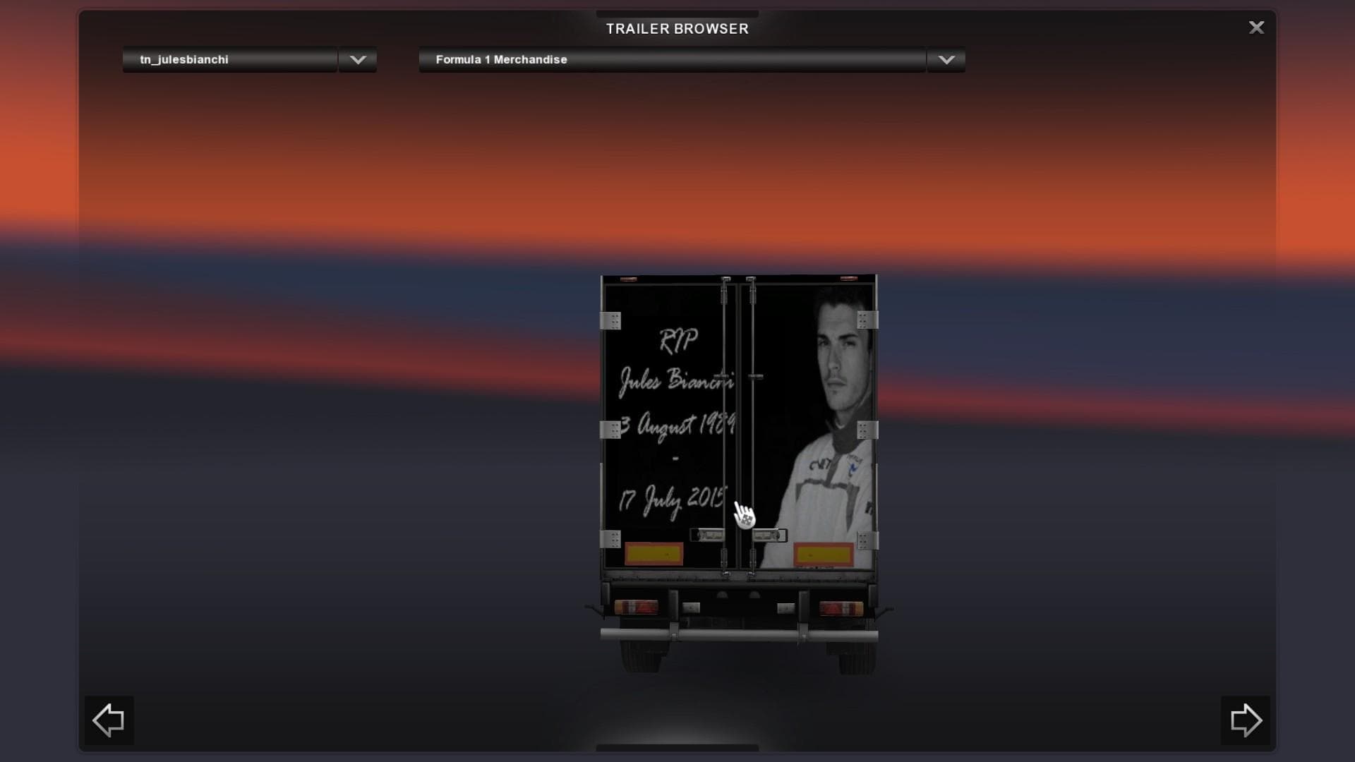 JULES BIANCHI TRIBUTE TRAILER – skins screenshot 2