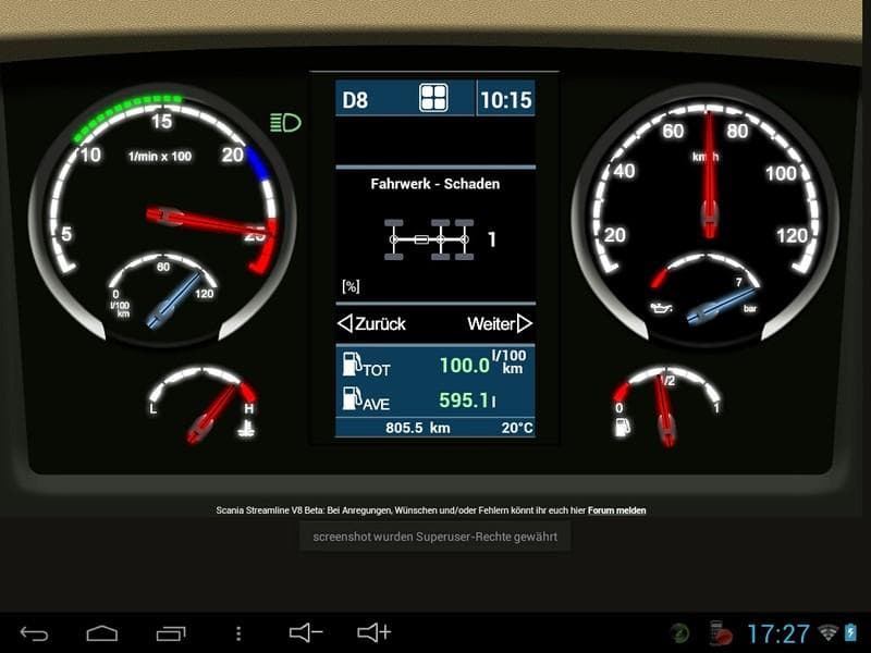 SCANIA STREAMLINE V8 DASHBOARD BETA – Skins mod for Euro Truck Simulator 2