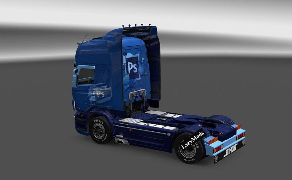 SCANIA RJL ADOBE PHOTOSHOP SKIN – skins screenshot 2