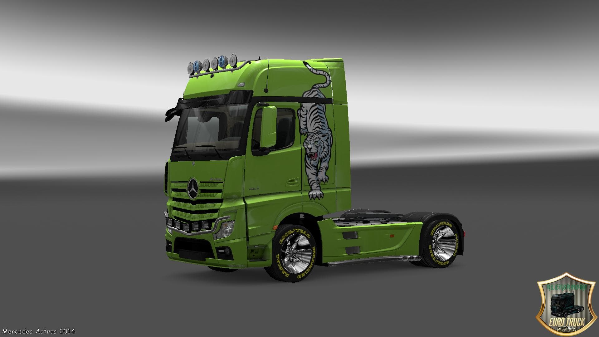 MERCEDES ACTROS MP4 2014 BARS SKIN – skins screenshot 2