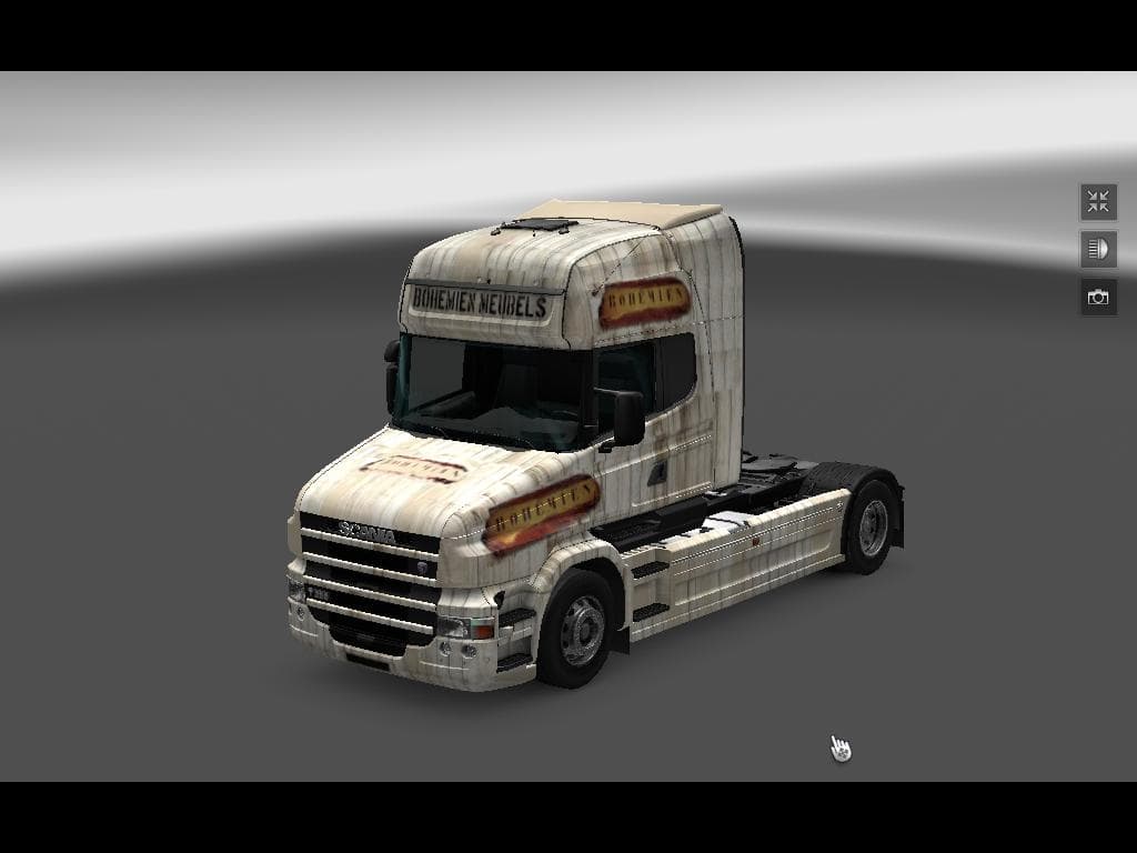 BOHEMIEN TRUCK + TRAILERPACK – Skins mod for Euro Truck Simulator 2