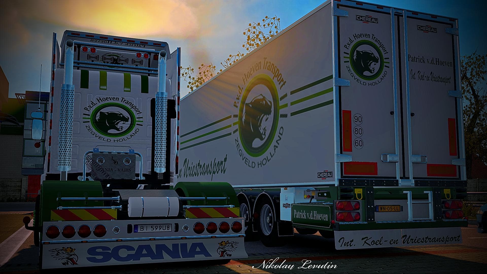 SKIN-PACK PATRICK V.D. HOEVEN FOR SCANIA 143M BY EKUALIZER – skins screenshot 2