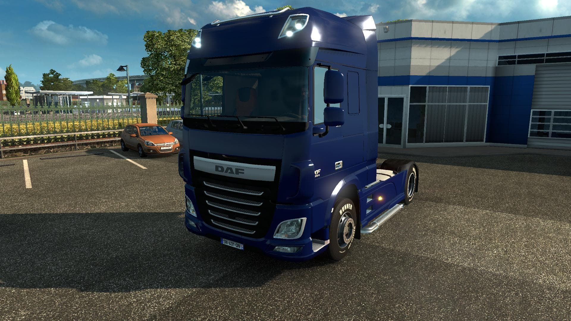DAF XF VIP 105 + INTERIOR – Trucks mod for Euro Truck Simulator 2