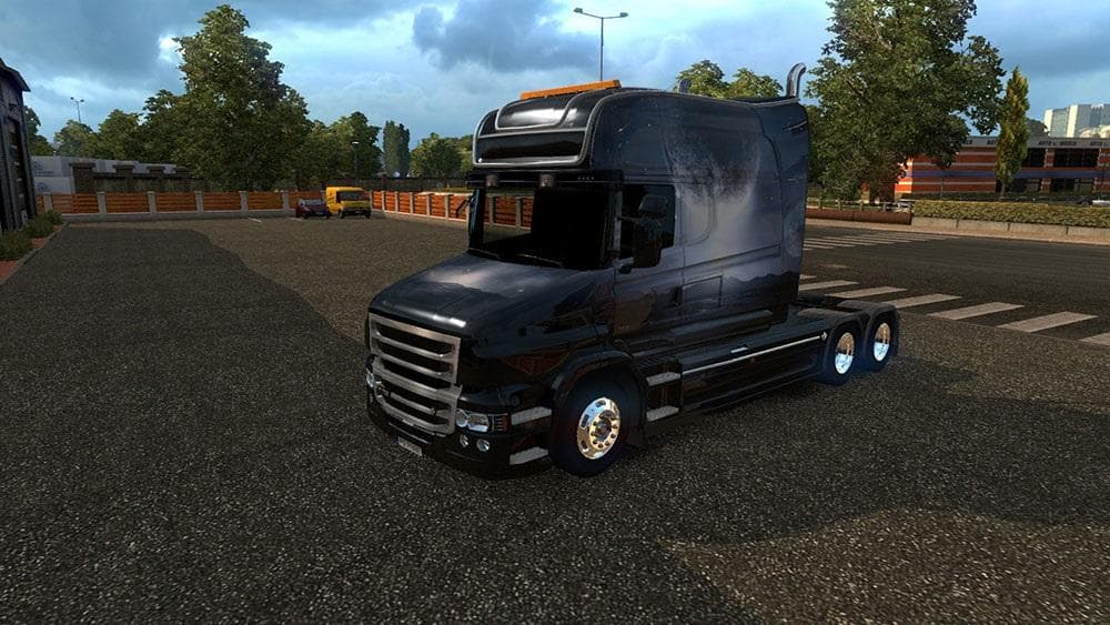 SCANIA T EXC LONGLINE RJL SCI FI SKIN – skins screenshot 2