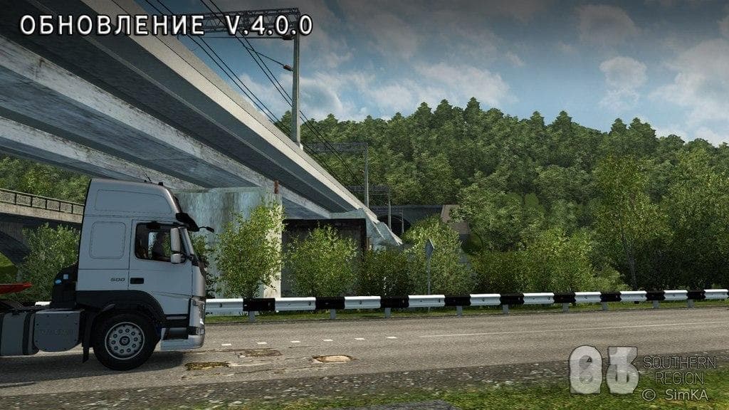 Southern Region Map – Maps mod for Euro Truck Simulator 2