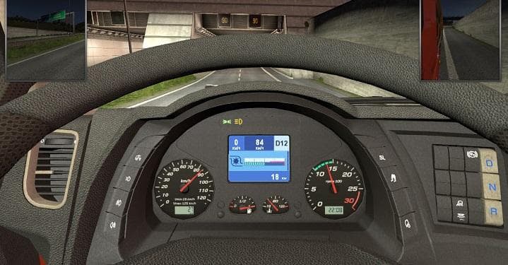 IVECO HI WAY DASHBOARD – Parts mod for Euro Truck Simulator 2