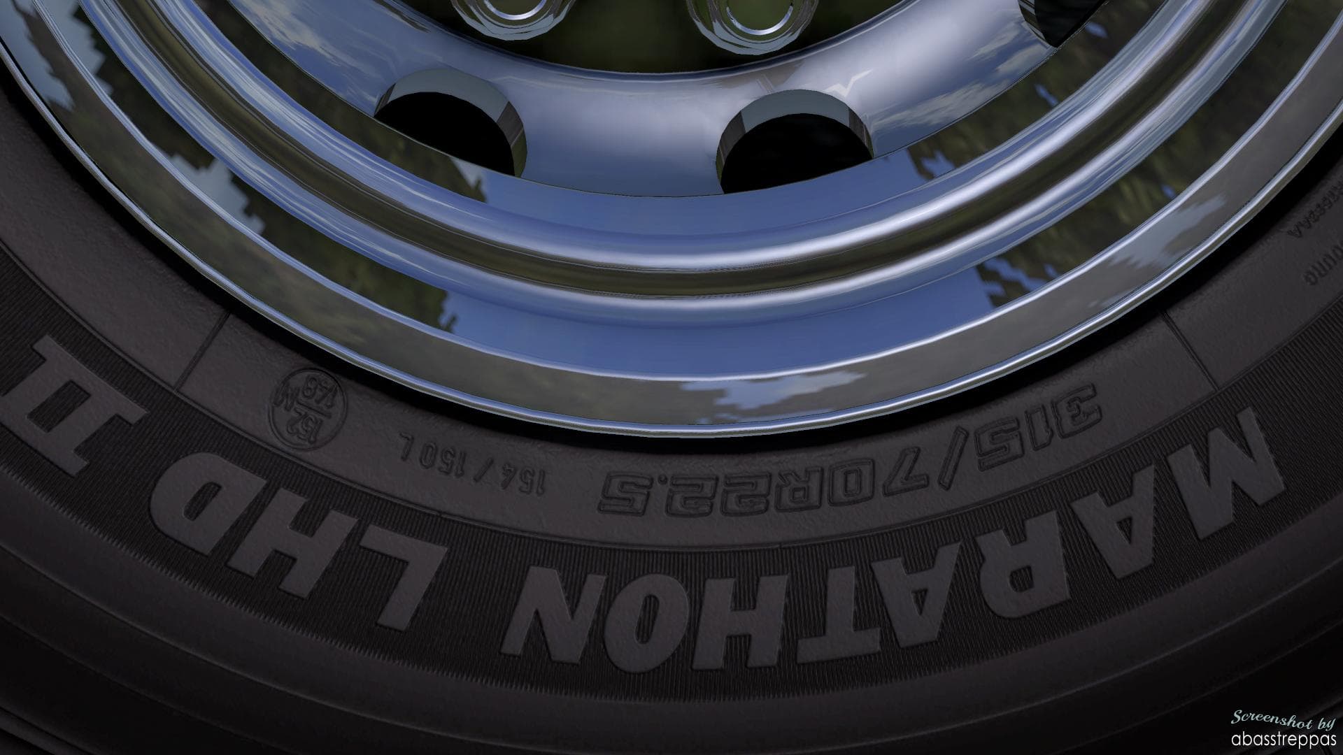 GOOD YEAR HD TEXTURE FOR 50 KEDA’S WHEELPACK – Parts mod for Euro Truck Simulator 2