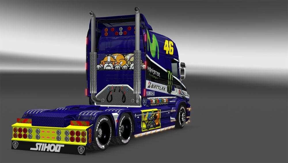 ROSSI YAMAHA 2015 FOR RJL T-CAB – skins screenshot 2