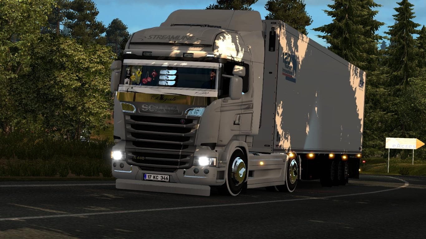 TURKISH SCANIA STREAMLINE – Skins mod for Euro Truck Simulator 2