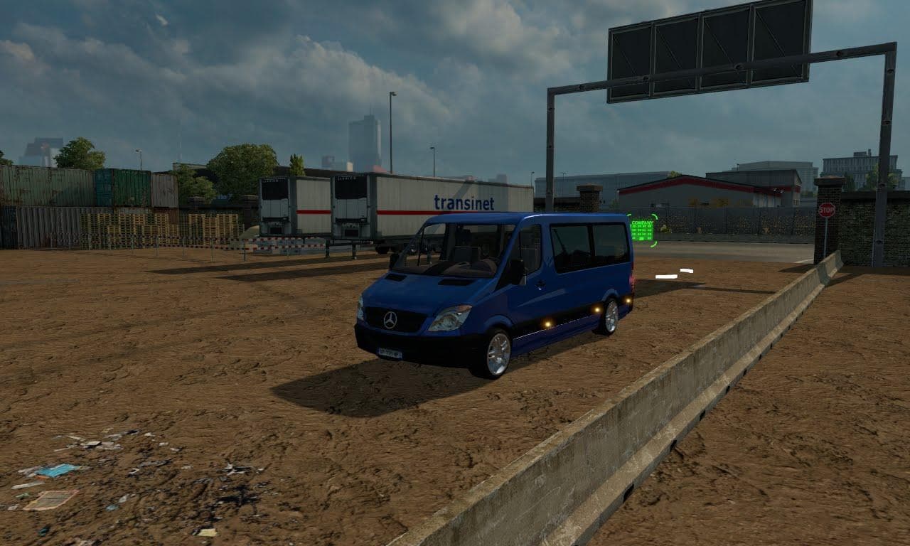 MERCEDES SPRINTER 211 – Trucks mod for Euro Truck Simulator 2
