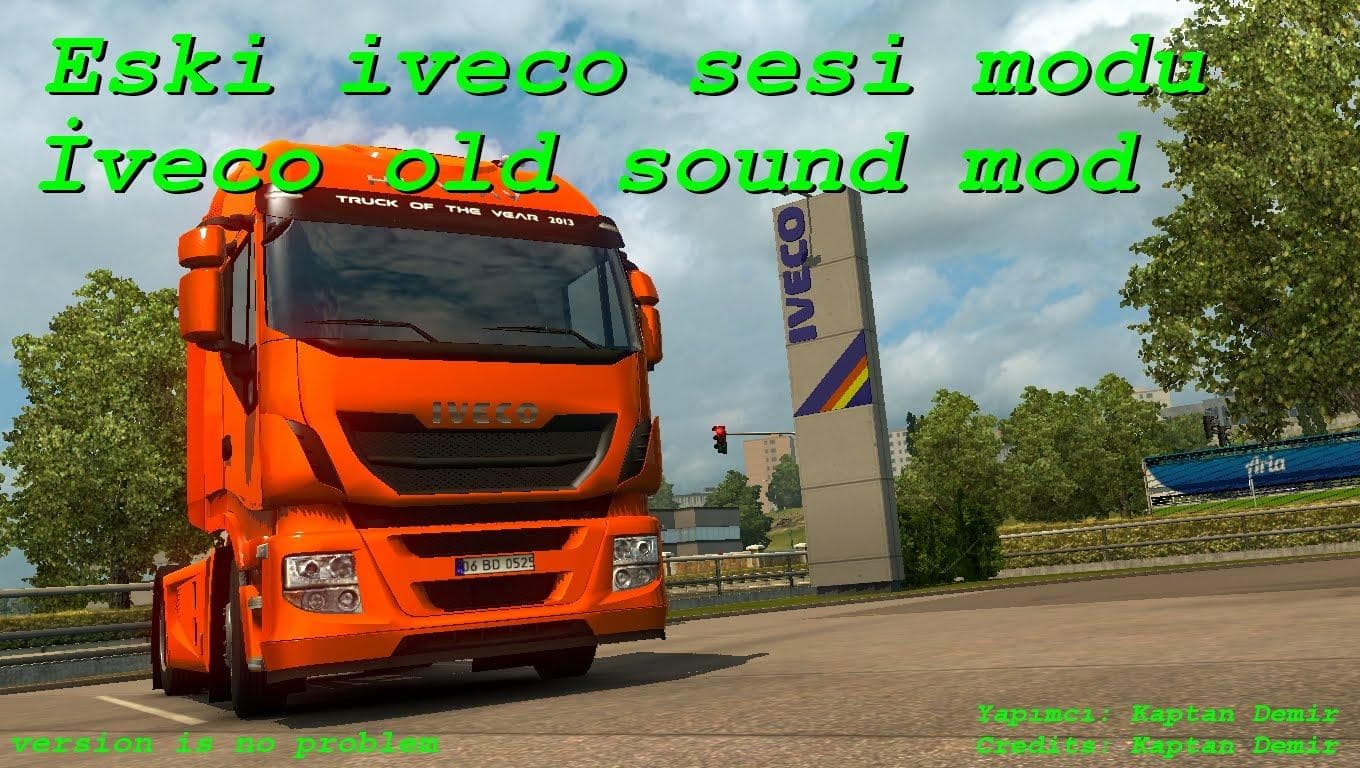 IVECO OLD SOUND MOD – Sounds mod for Euro Truck Simulator 2