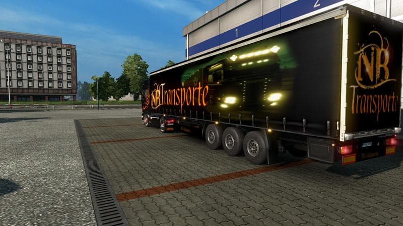 NB COMPANY TRAILER – Trailers mod for Euro Truck Simulator 2