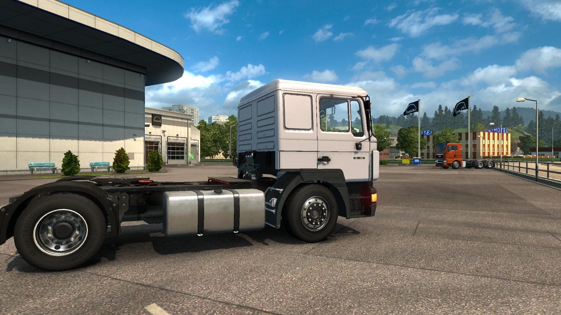 MAN F90 1.20.X - ETS2 mods download – trucks screenshot 2