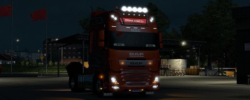 DAF XF E6 BY OHAHA 1.42 – Parts mod for Euro Truck Simulator 2