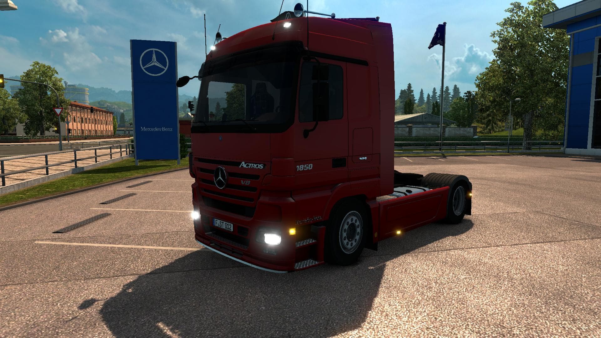 MERCEDES MP2 – Parts mod for Euro Truck Simulator 2
