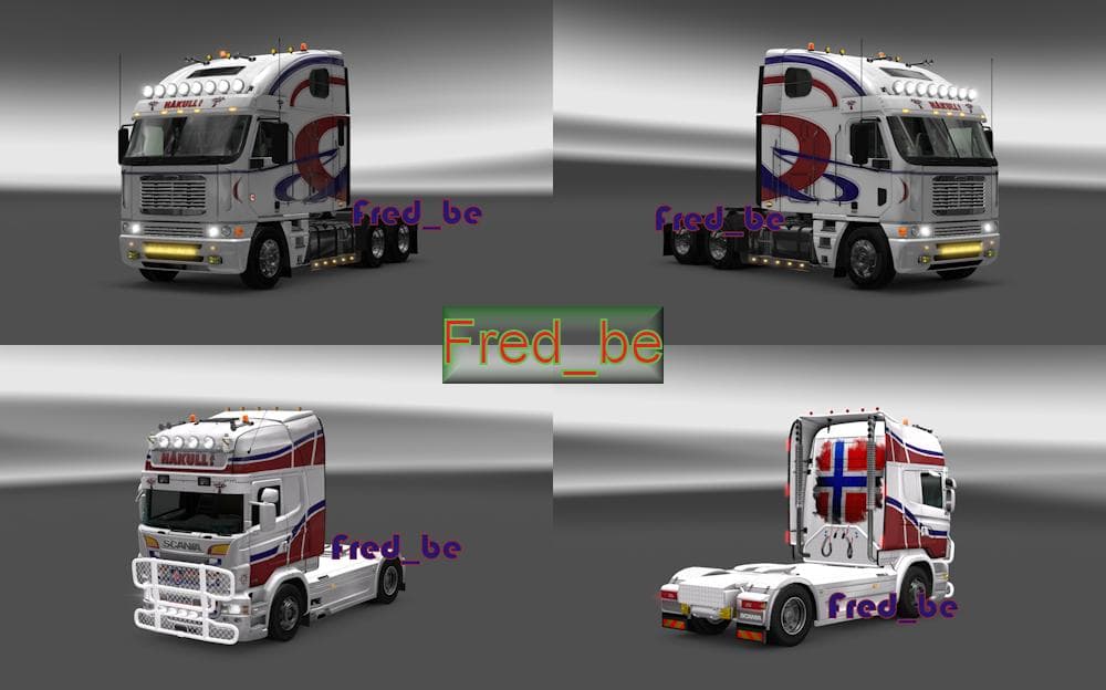 COMBO SKIN PACK HAKULL 1.20.X - ETS2 mods download – skins screenshot 2