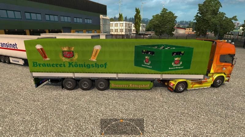 BRAUEREI KONIGSHOF – Trailers mod for Euro Truck Simulator 2