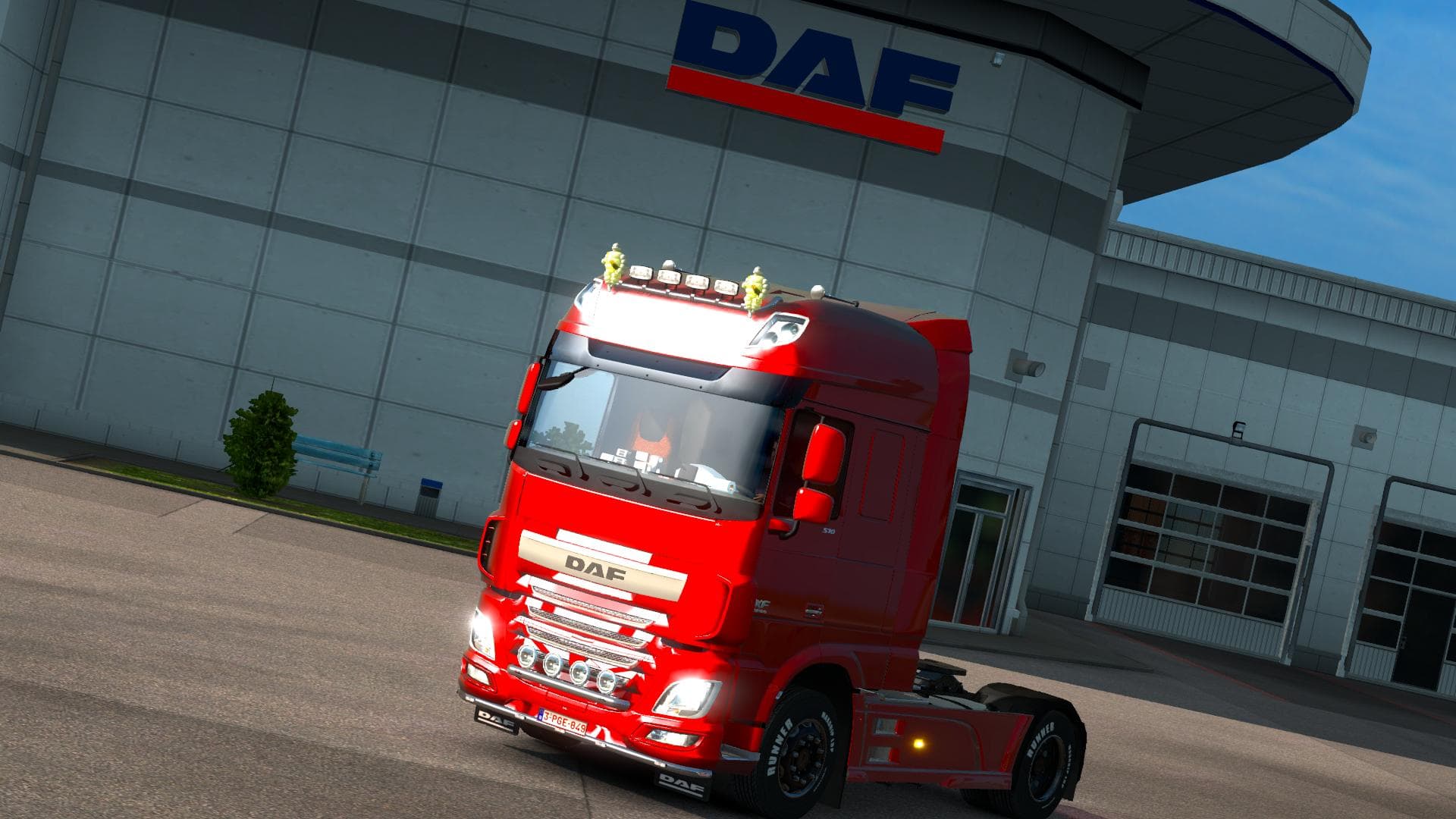 DAF E6 TUNING PACK – Parts mod for Euro Truck Simulator 2