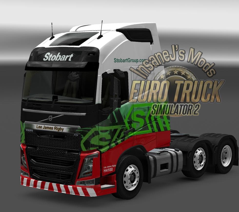 IJ'S MODS - A GIFT TO THE COMMUNITY (STOBART SKINS) – Skins mod for Euro Truck Simulator 2