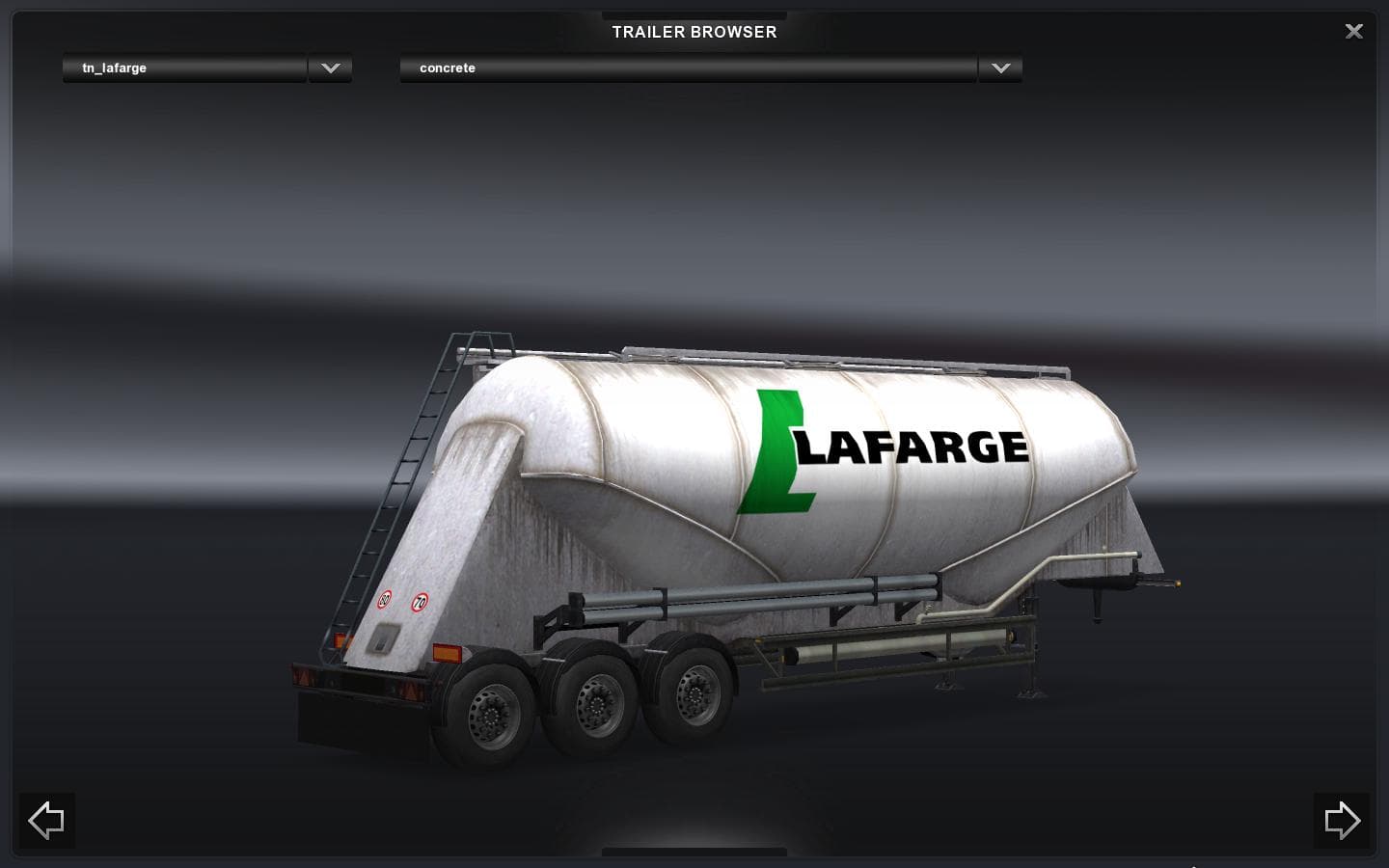 LAFARGE TRAILER V1.0 - ETS2 mods download – trailers screenshot 2