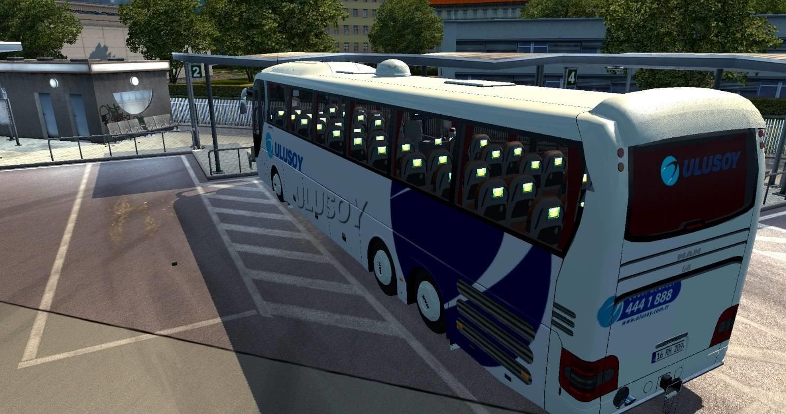 MAN LION’S COACH ULUSOY SKIN - ETS2 mods download – skins screenshot 2