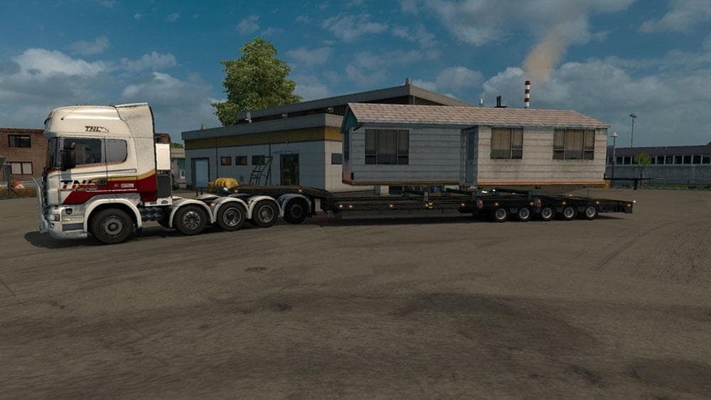 SCANIA R 10X10 CHASSIS 1.20.X – Parts mod for Euro Truck Simulator 2