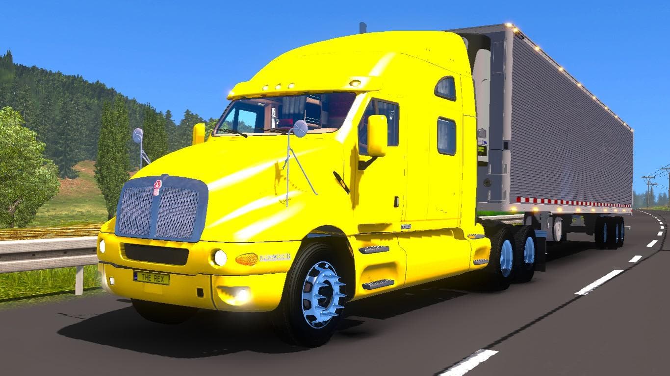 KENWORTH T2000 1.20.X – Trucks mod for Euro Truck Simulator 2