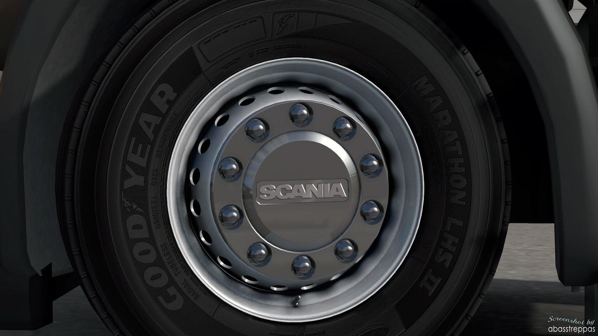 Abasstreppas wheelpack – Parts mod for Euro Truck Simulator 2