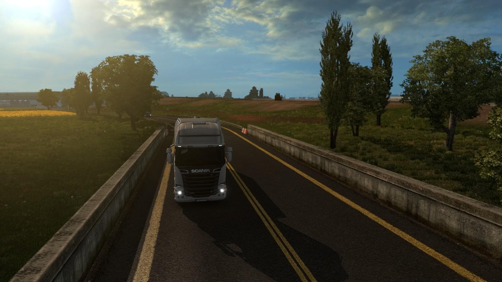 New Road Mod v2.0 - ETS2 mods download – maps screenshot 2
