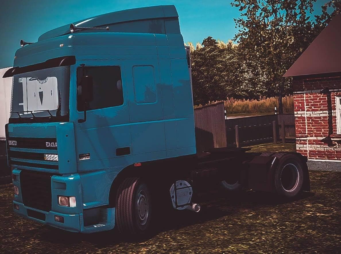DAF 95XF SpaceCab & Interior 1.20.x – Parts mod for Euro Truck Simulator 2