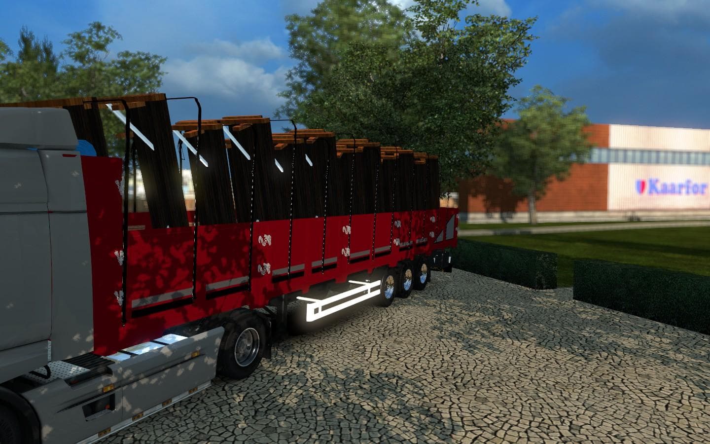Picnic Table Trailer 1.20.x – Trailers mod for Euro Truck Simulator 2