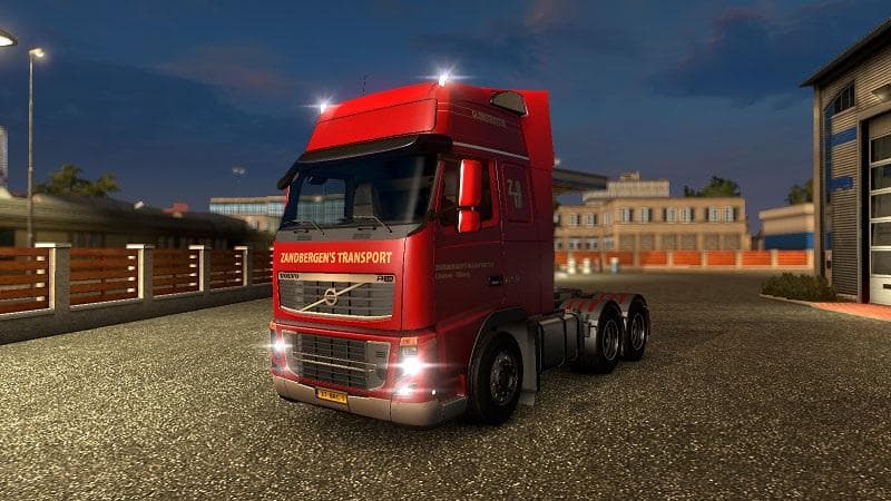 Volvo FH 2009 Zandbergen’s Transport Skin – Skins mod for Euro Truck Simulator 2