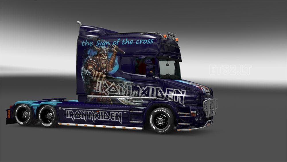 Sign of the cross skin for RJL T-cab – Skins mod for Euro Truck Simulator 2