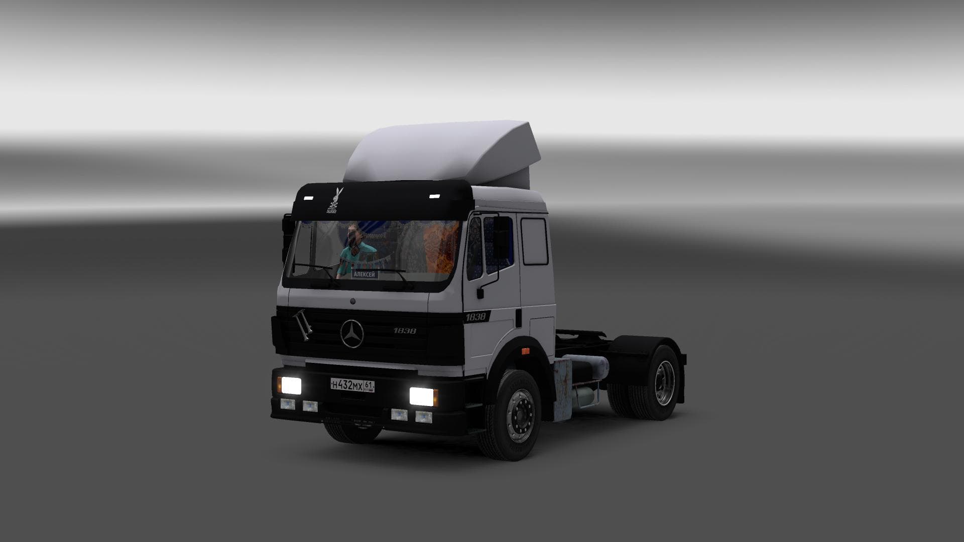 MERCEDES BENZ SK 1838 LS & INTERIOR – Trucks mod for Euro Truck Simulator 2