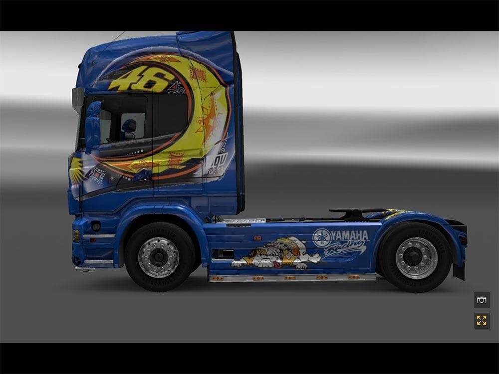 VR46 SKIN – Skins mod for Euro Truck Simulator 2