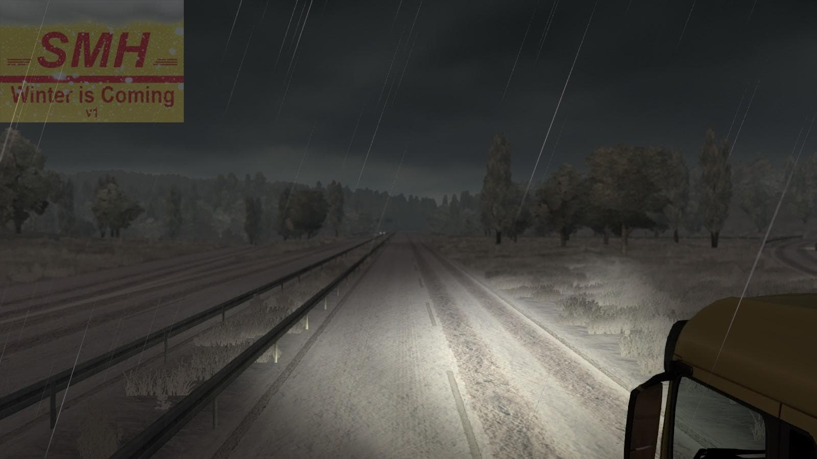 Winter is Coming 1.21.x – Maps mod for Euro Truck Simulator 2